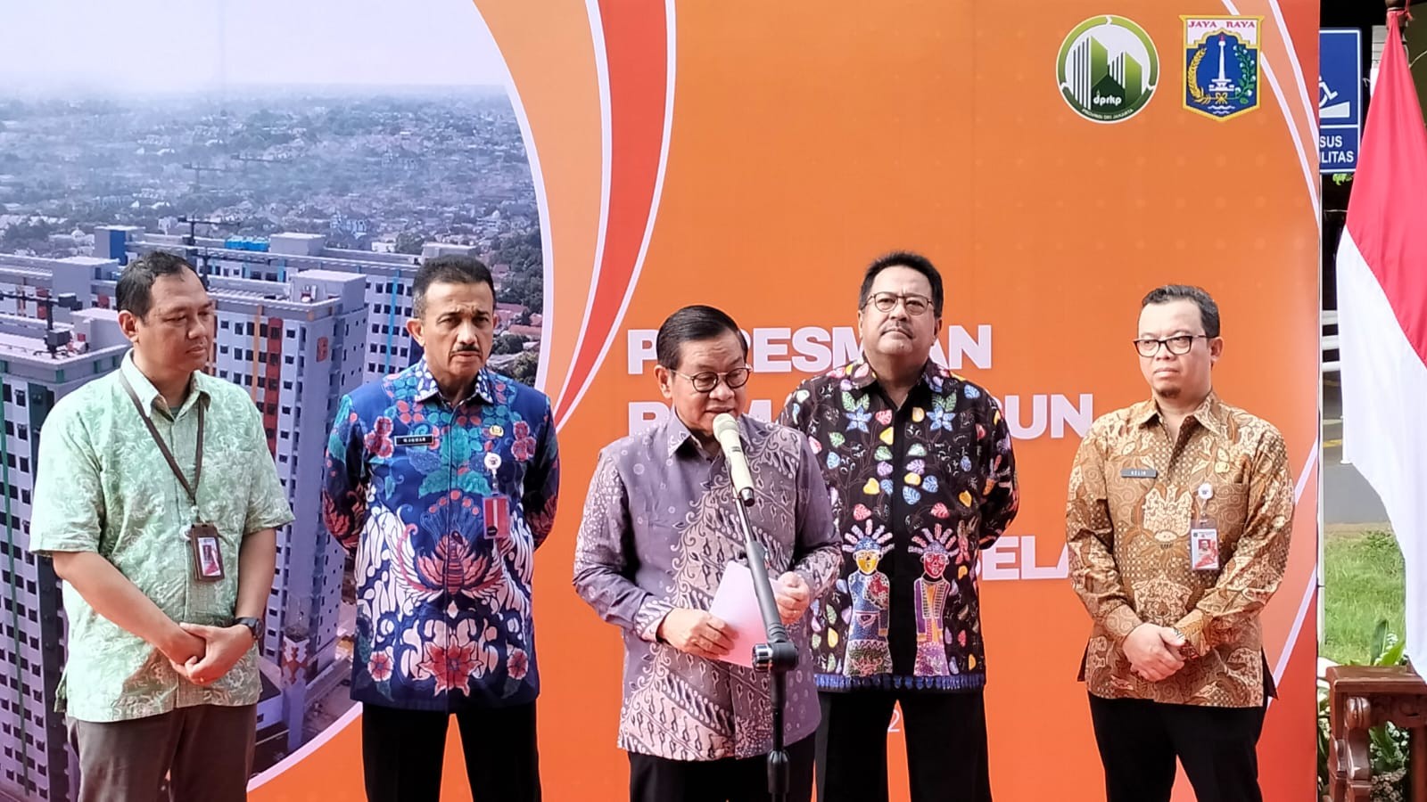 Resmikan Rusun Jagakarsa, Pemprov DKI Janjikan Transparansi dan Prioritaskan Hunian Layak