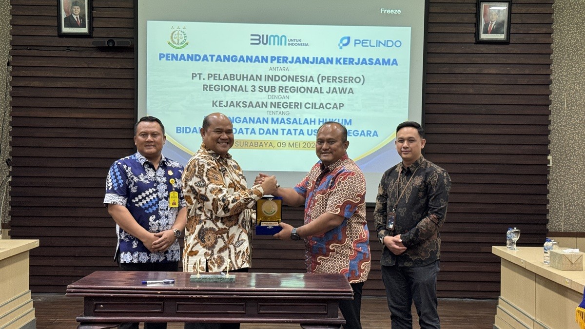 Pelindo Regional 3 Sub Regional Jawa Jalin Kerjasama dengan Kejaksaan Negeri Cilacap