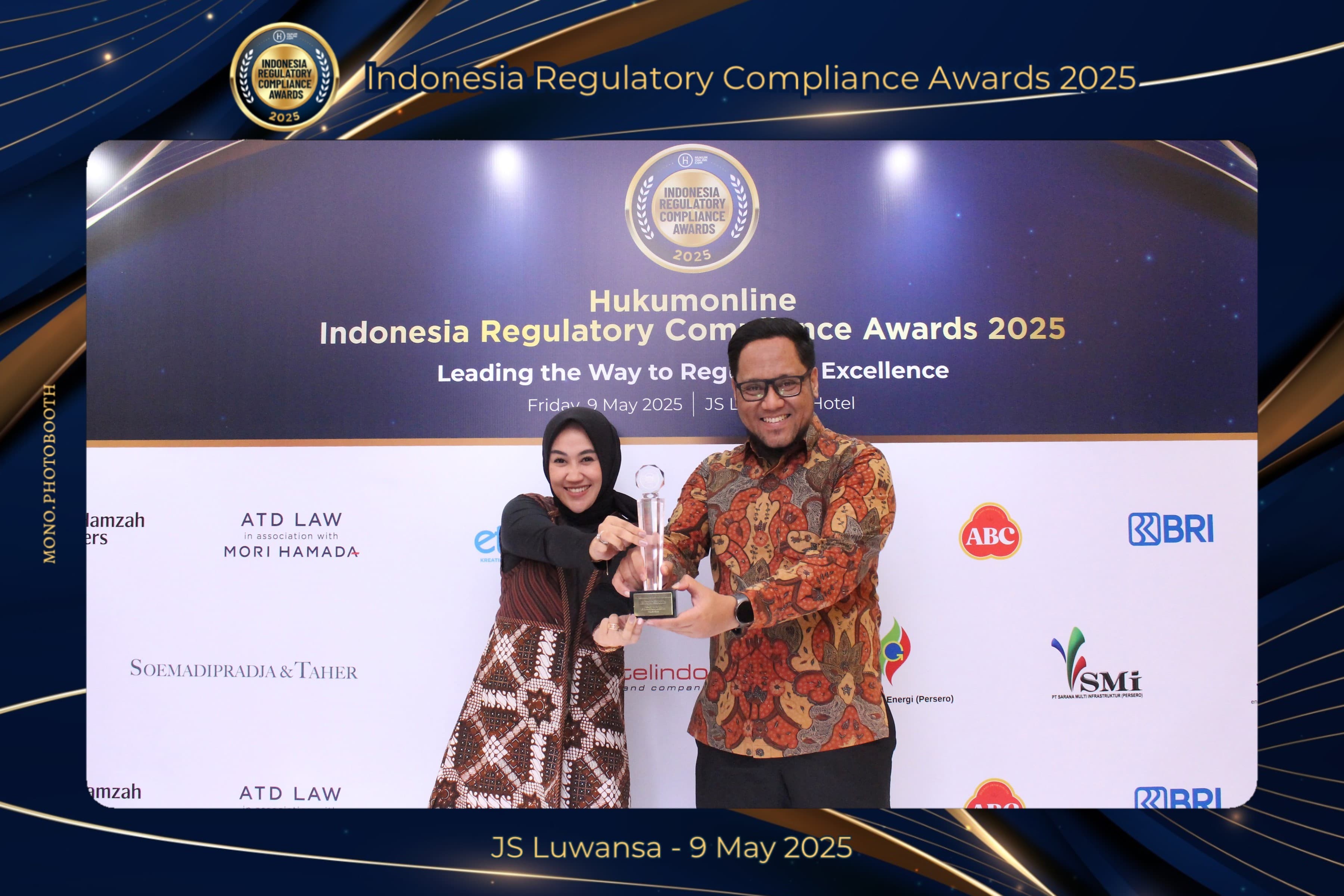 Transformasi TPS di Bidang Kepatuhan dan Tata Kelola Diapresiasi dalam Indonesia Regulatory Compliance Award 2025
