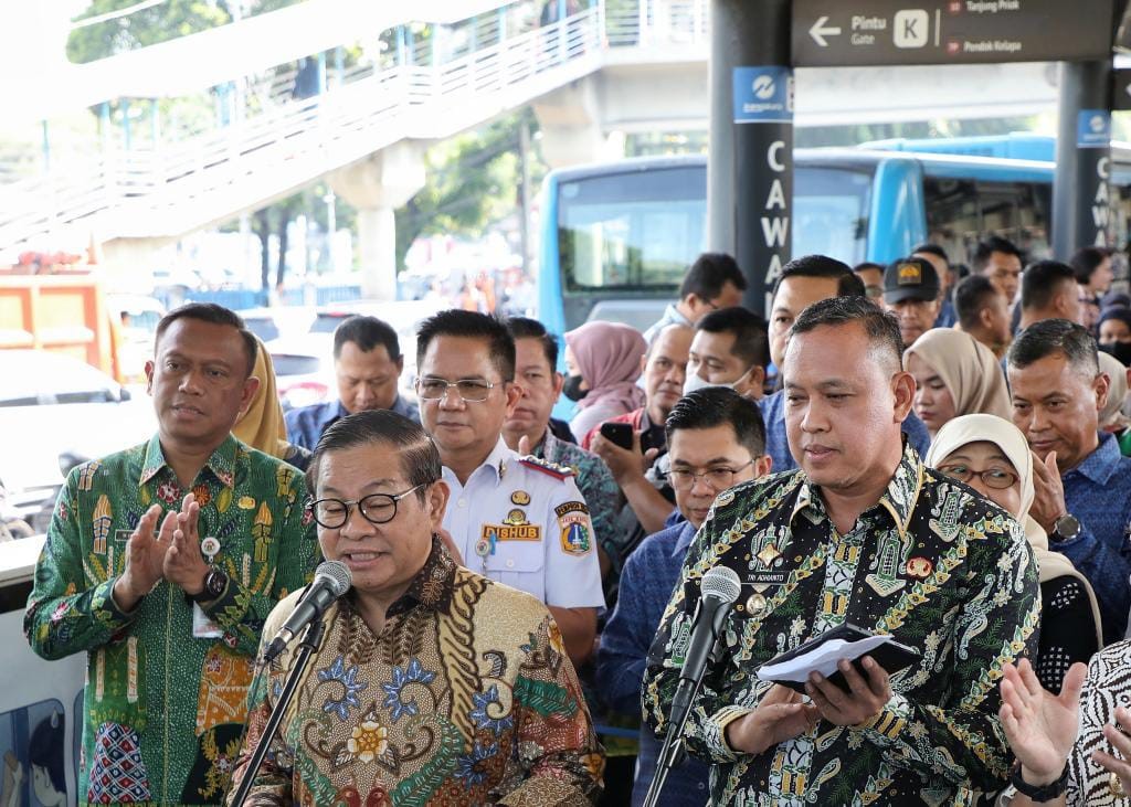 Resmi! Rute Baru Transjabodetabek Bekasi-Cawang Mulai Beroperasi