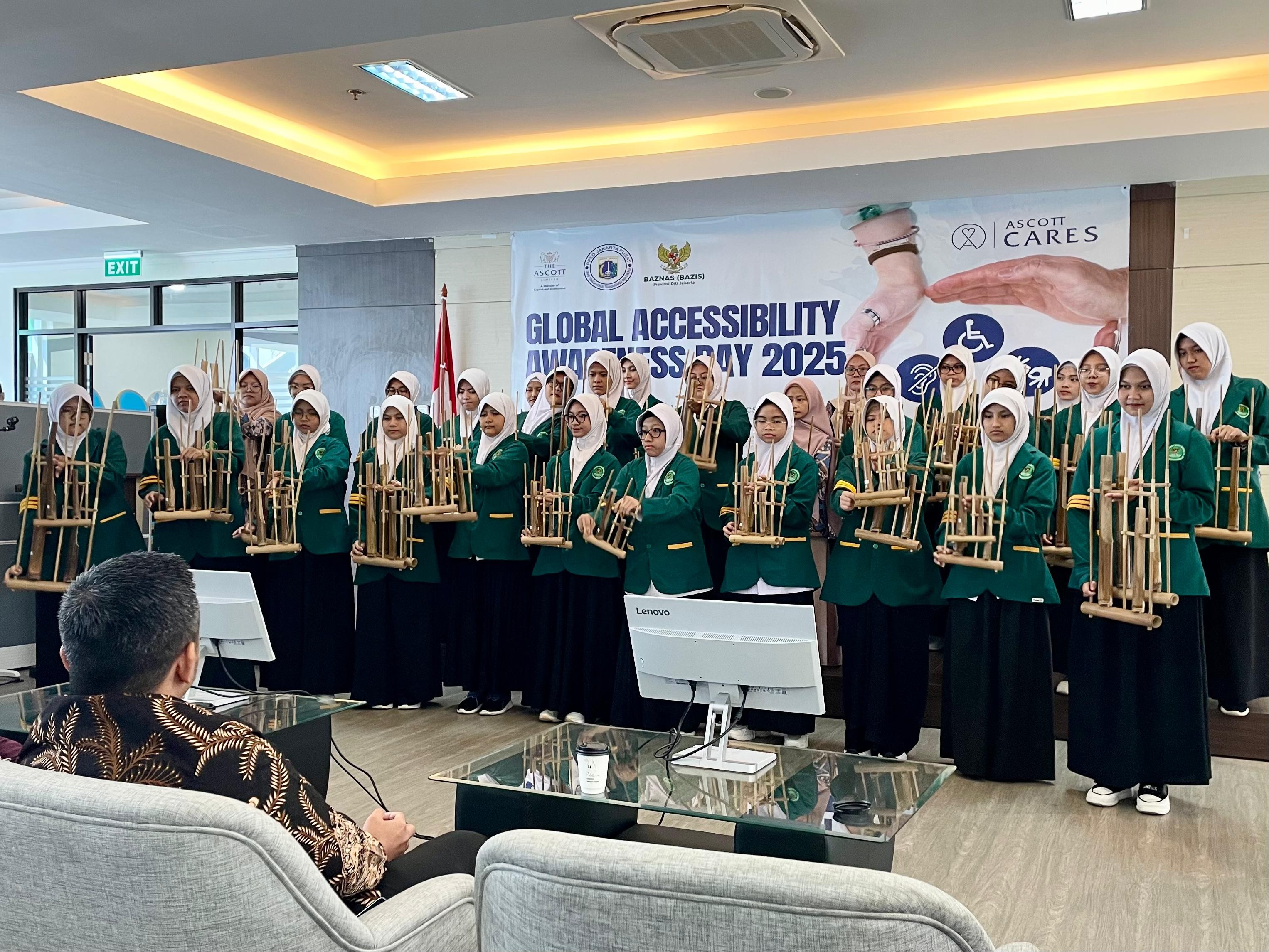 Peringati Global Accessibility Awareness Day, Ascott Regional Jabobek merayakan bersama Pesantren Difabel Baznas Bazis Jakarta