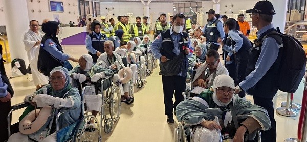 Jemaah Lansia Dapat Fasilitas Bus Khusus dari Bandara Jeddah ke Makkah