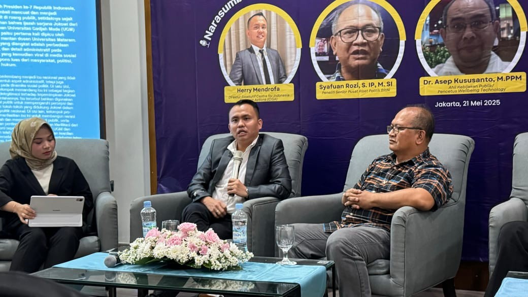 Survei CISA: 90 Persen Publik Nilai Isu Ijazah Palsu Mainan Lawan Politik Jokowi