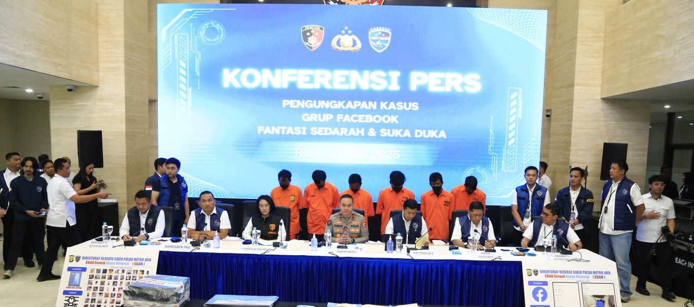 Enam Pelaku Berhasil Ditangkap, Begini Fakta-Fakta Kasus Grup Facebook Fantasi Sedarah