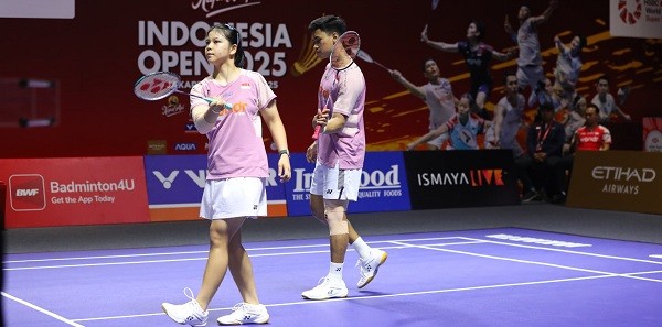 Jafar/Felisha di Indonesia Open 2025, Tembus Babak Kedua Usai Tumbangkan Wakil Malaysia