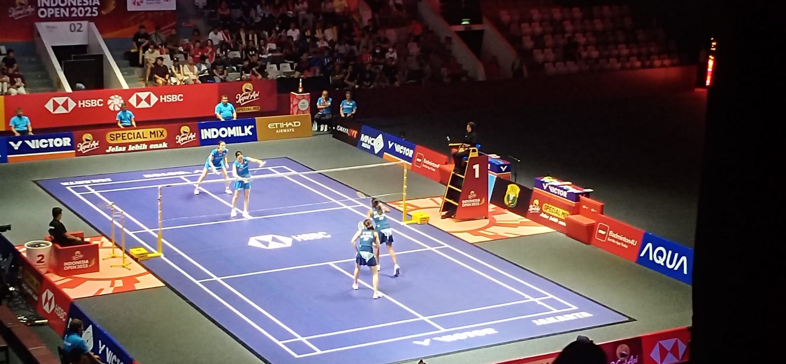 Kalah di Perempat Final Indonesia Open 2025, Iwanaga/Nakanishi  Angkat Koper