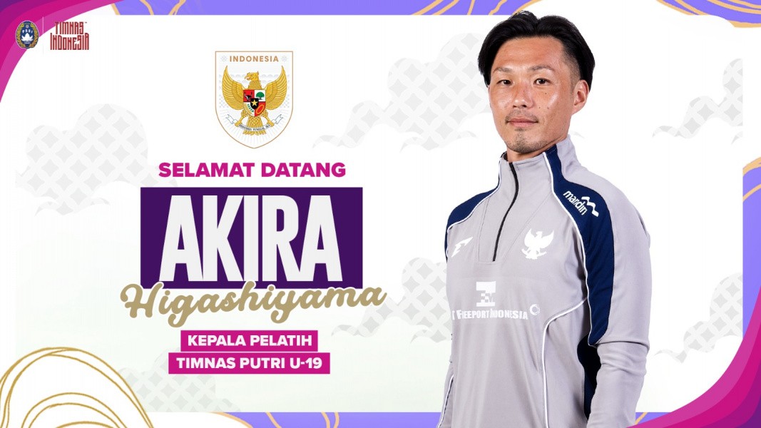 PSSI Tunjuk Akira Higashiyama Jadi Pelatih Timnas Indonesia Putri U-19