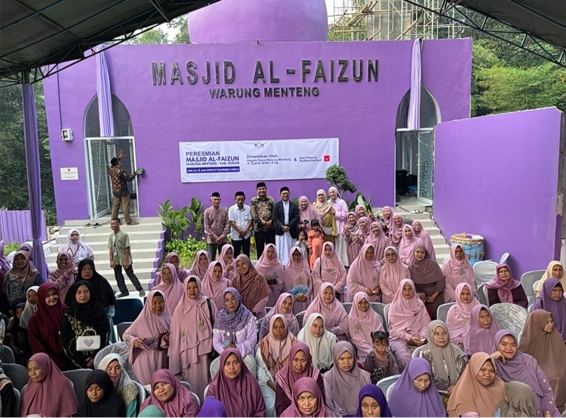 RQV Harap Masjid Al-Faizun Dijadikan Pusat Keagamaan dan Berkumpulnya Masyarakat