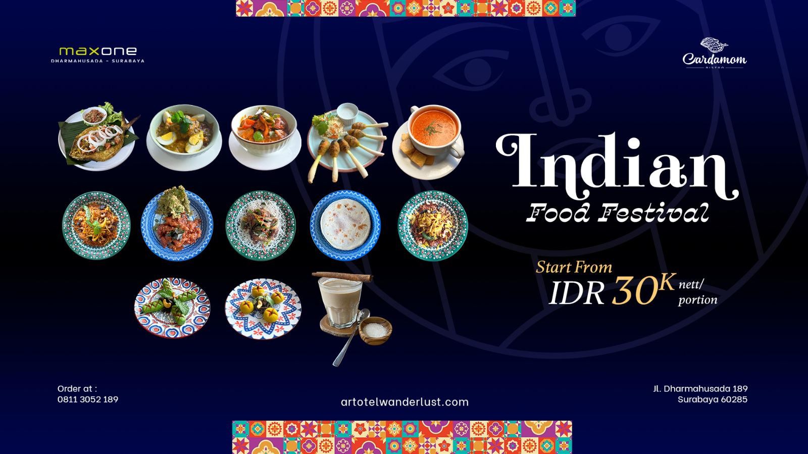 MAXONE Dharmahusada Hadirkan Sensasi Autentik Kuliner India Lewat “Indian Food Festival”