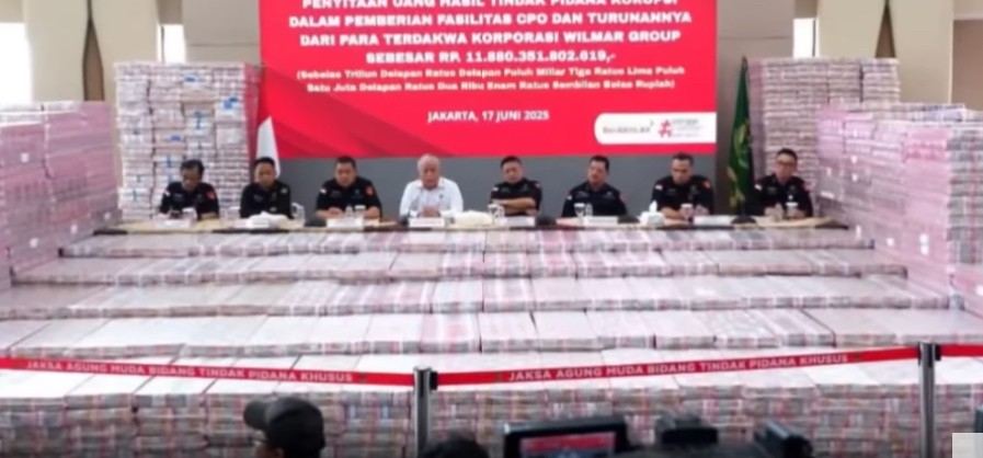 Kejagung Sita Rp11,8 Triliun, Komisi III Minta Usut Tuntas dan Tak Tebang Pilih