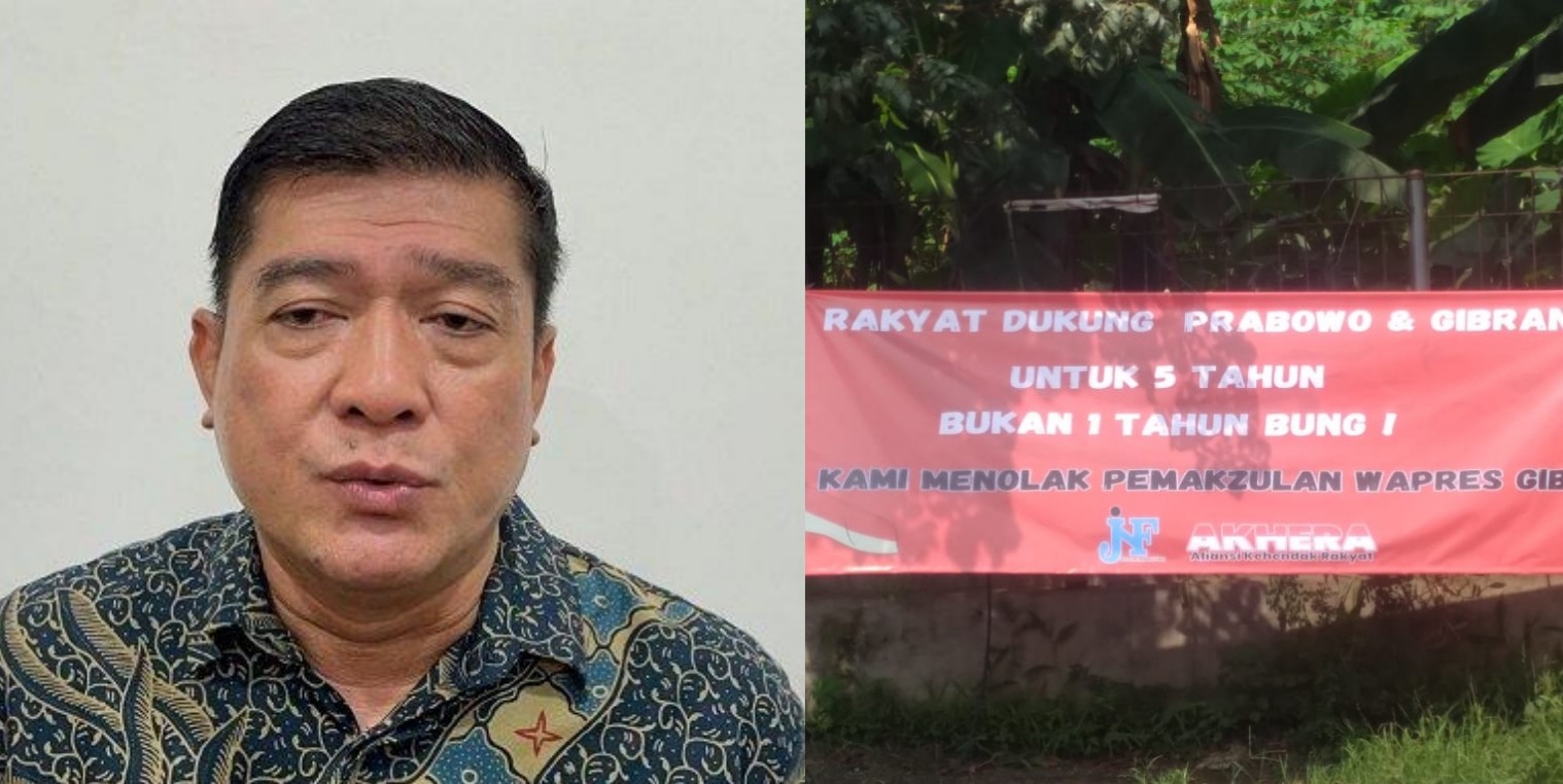 JNF Sepakat Pernyataan Silfester Matituna Ada Bohir di Balik Pemakzulan Wapres Gibran