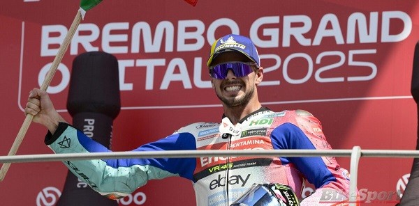 Raih Podium Perdana di MotoGP Italia, Fabio Di Giannantonio: Ini Mimpi yang Jadi Nyata