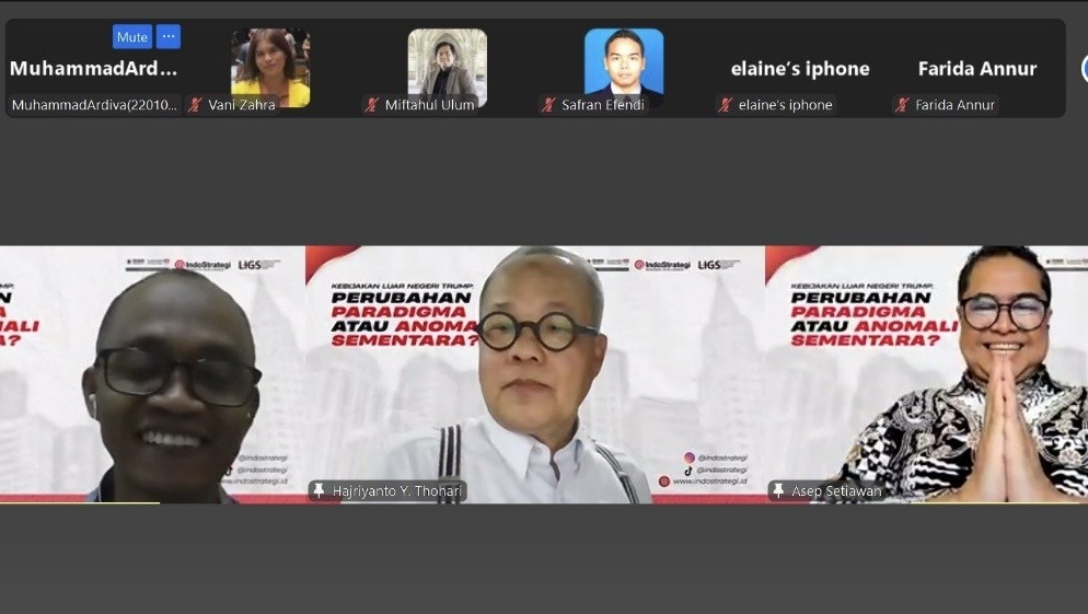 Di Webinar UMJ, Prof. Greg Barton: Pemerintahan Trump Otoriter dan Kleptokratis