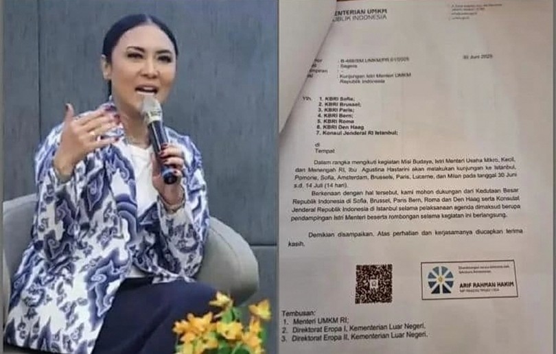 Heboh Rencana Kunjungan Istri Menteri UMKM ke Eropa Diduga Pakai Fasilitas Negara