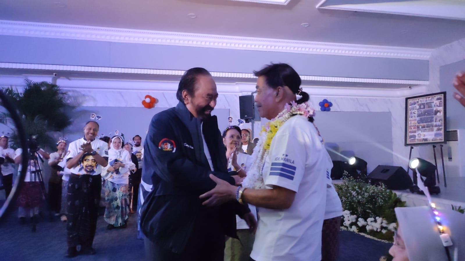 83 Tahun Masih Aktif di Politik, Surya Paloh Puji Konsistensi IGK Manila