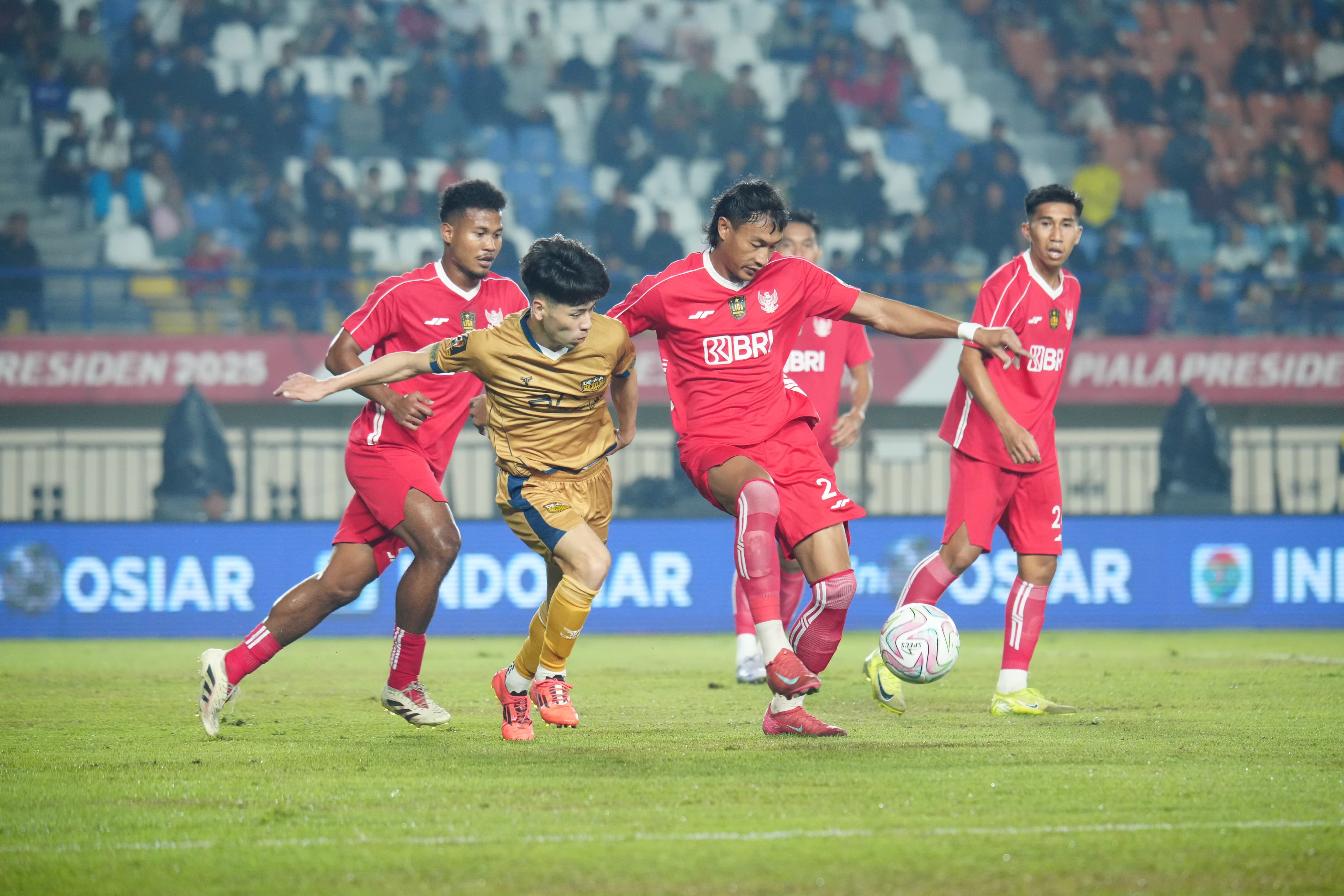 Dewa United Rebut Peringkat Ketiga Piala Presiden 2025 Usai Kalahkan Liga Indonesia All-Star