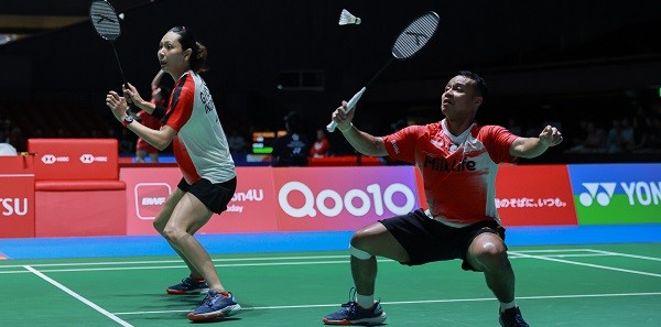 Langkah Rehan/Gloria Terhenti di Babak 16 Besar Japan Open 2025