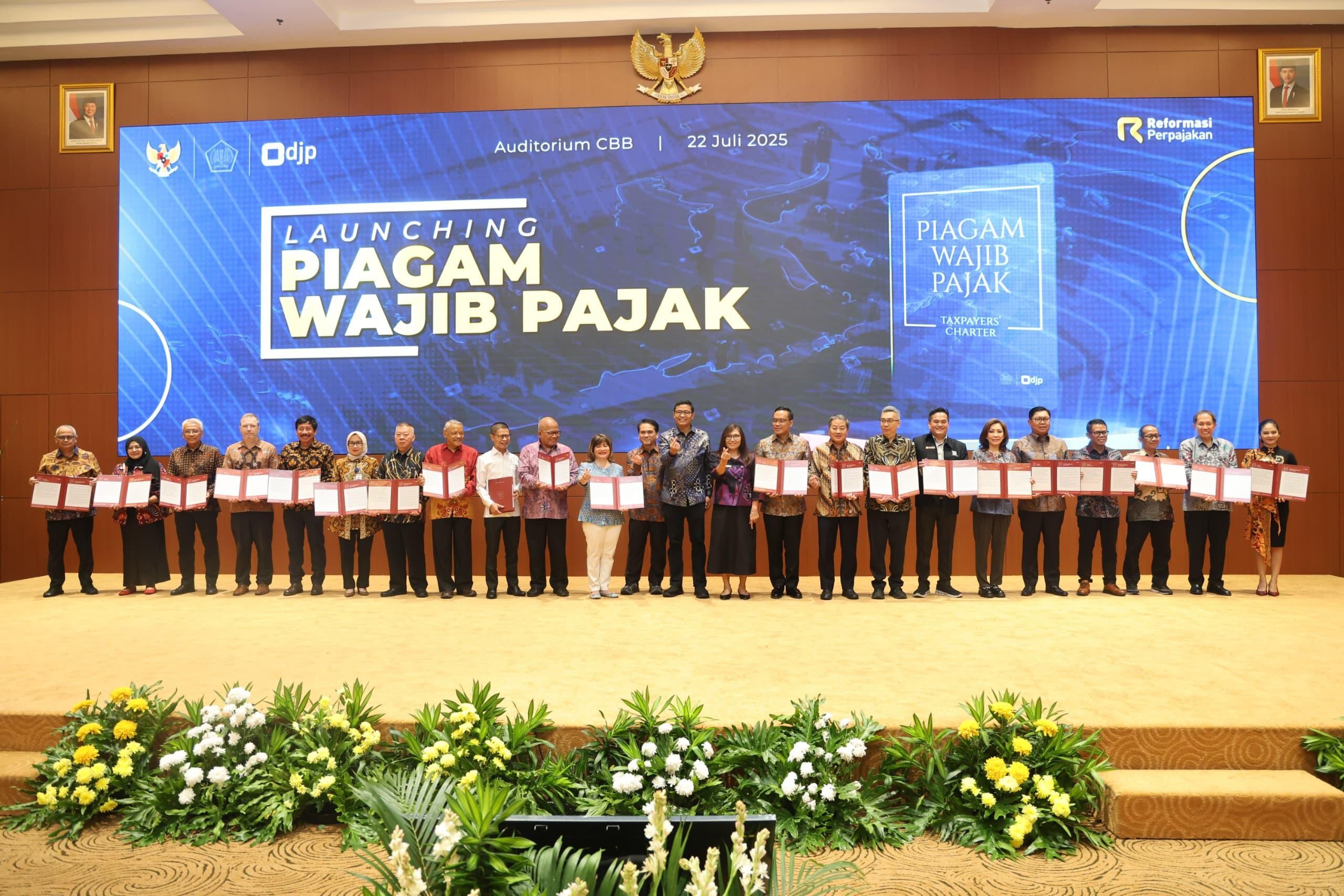 Peluncuran Piagam Wajib Pajak: Komitmen Baru Menuju Sistem Perpajakan yang Adil dan Berkelanjutan 