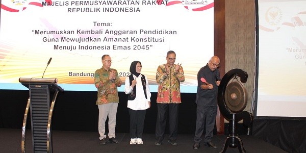 Ketua Fraksi Partai GOLKAR MPR : Sebagian Anggaran Pendidikan Masih Salah Sasaran