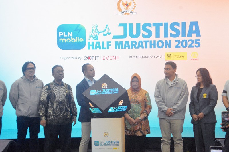 Peluncuran MPR RI - FHUI - PLN Mobile Justisia Half Marathon 2025