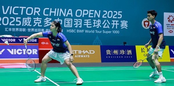 Felisha/Jafar Tumbangkan Wakil Hong Kong, Lolos ke Semifinal China Open 2025