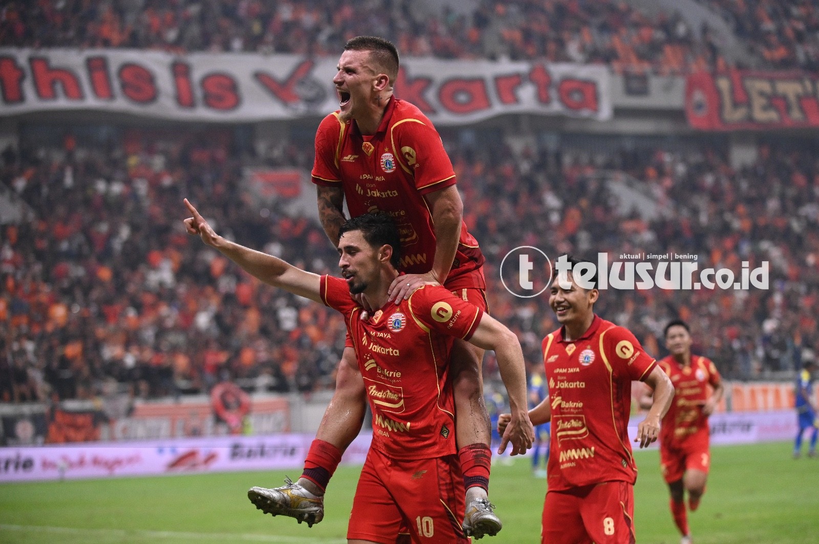 FOTO: Persija Menang Telak atas Arema FC di Laga Ujicoba Jelang Super League 2025/2026