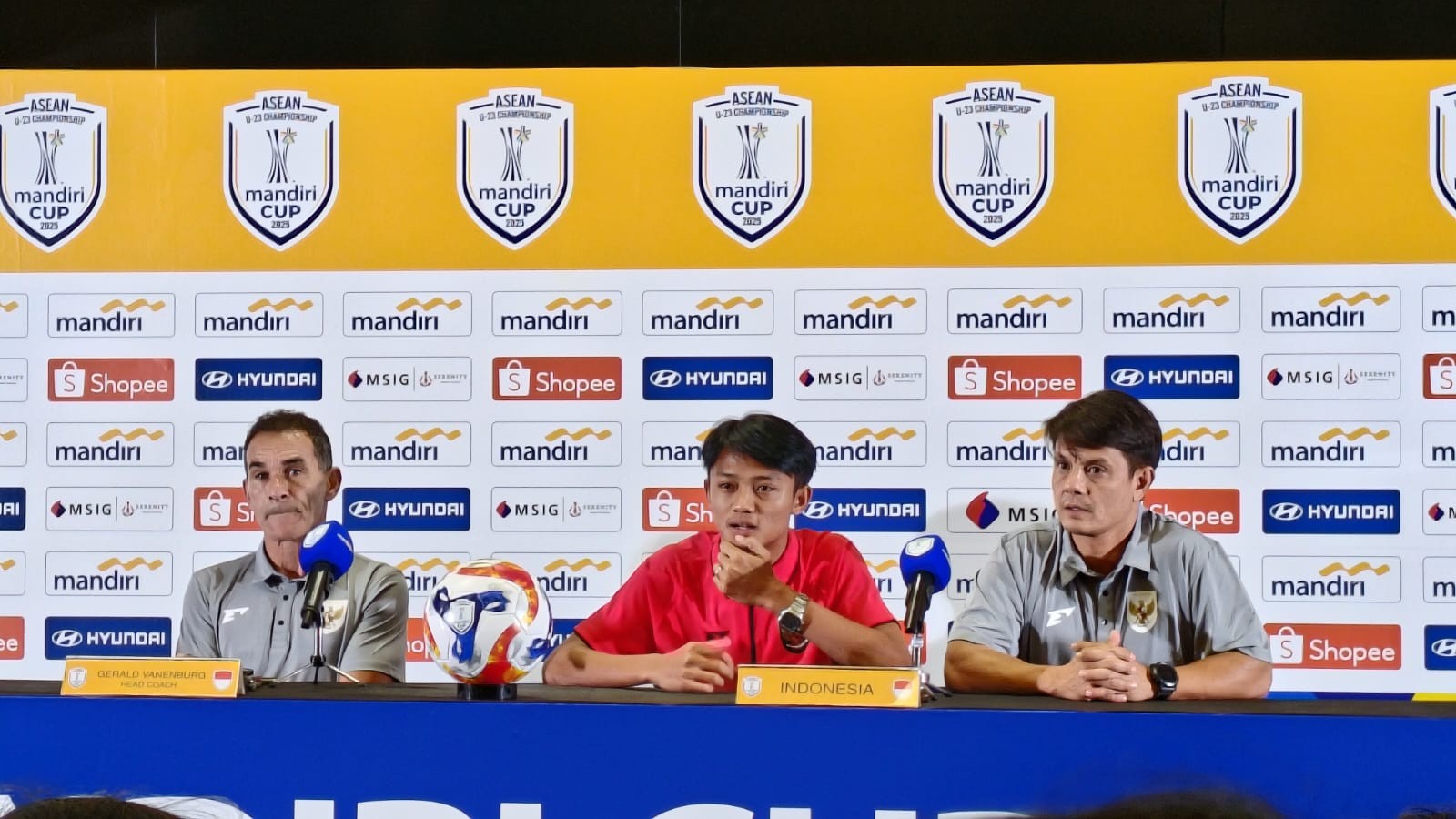 Vanenburg Tidak Mau Ambil Resiko Mainkan Arkhan Fikri di Final ASEAN U-23 Championship 2025