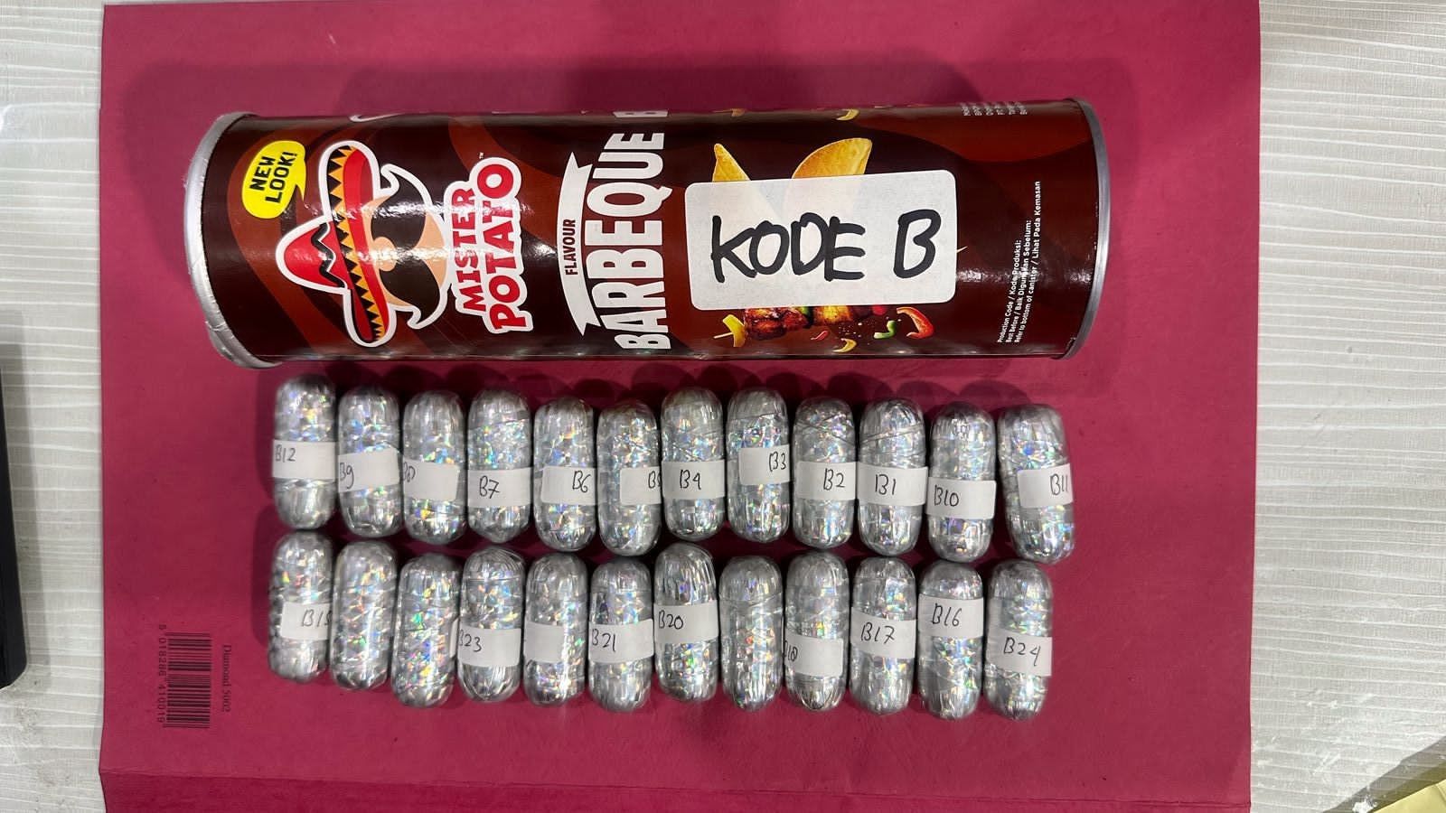 Kaleng Snack Jadi Tempat Simpan Sabu, WNA Pakistan Ditangkap di Pademangan 