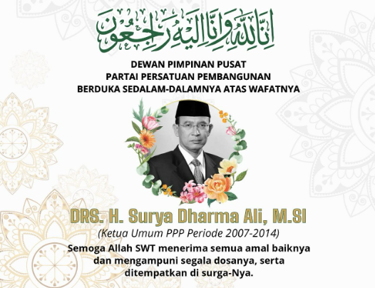 Kabar Duka, Menteri Agama Era SBY Suryadharma Ali Meninggal Dunia
