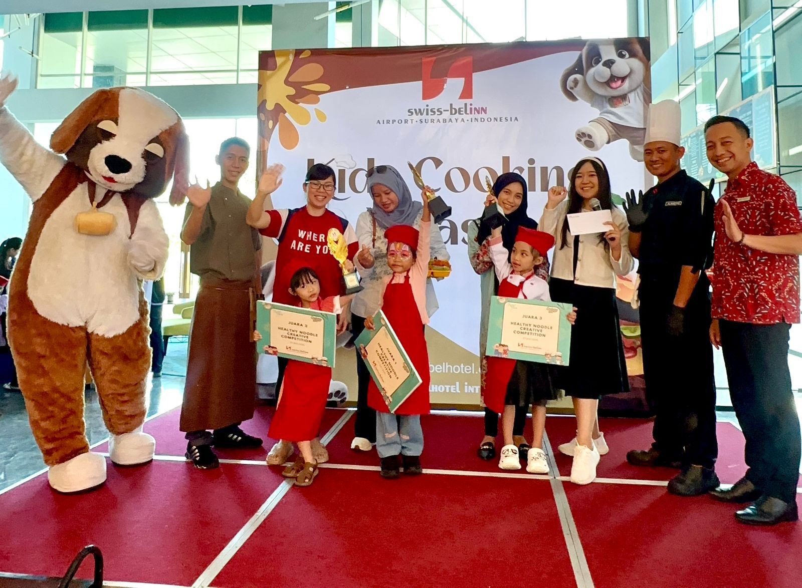 Peringati Hari Anak Nasional, Swiss-Belinn Airport Surabaya Gelar Lomba Kreasi Mie Sehat