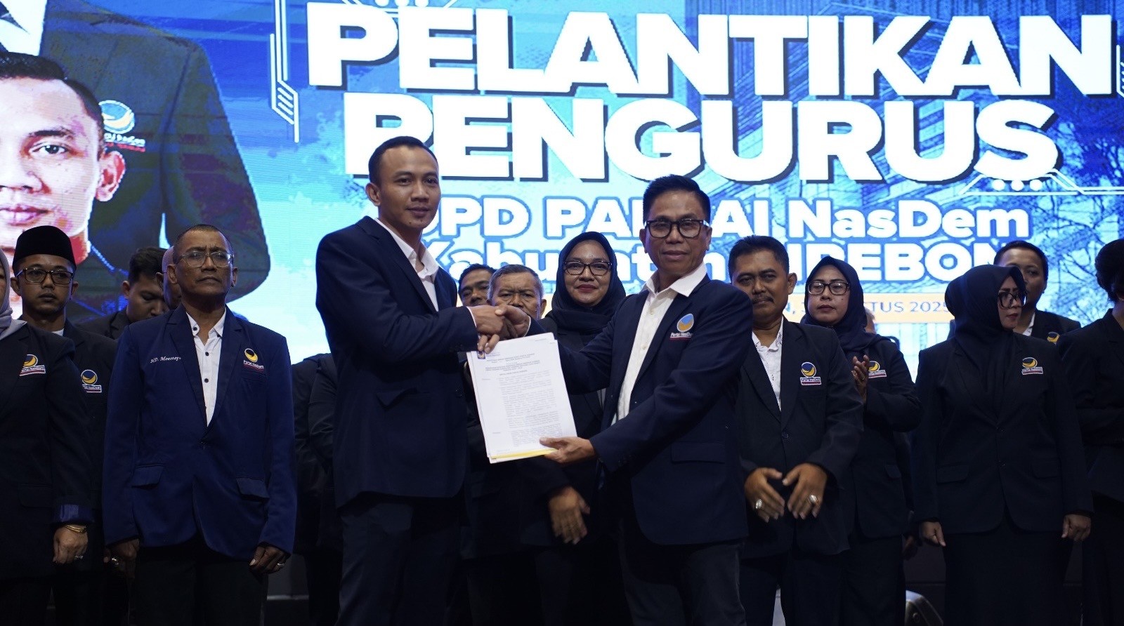 Asep Zaenudin Budiman Kembali Nahkodai NasDem Kabupaten Cirebon