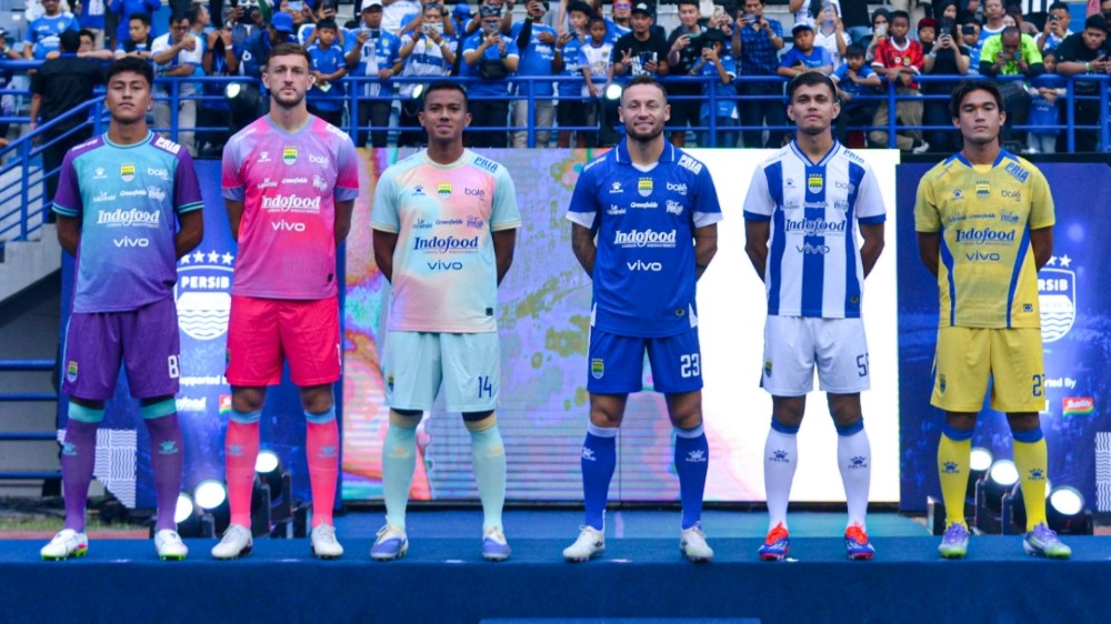 Persib Usung Spirit "City of Champions" dalam Peluncuran Jersey Terbaru