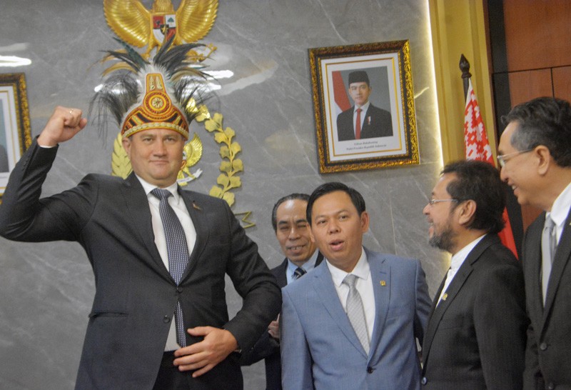 Ketua DPD RI Terima Kunjungan Menteri Luar Negeri Belarusia