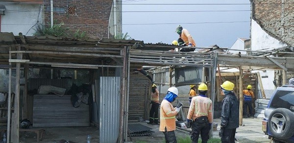 KCIC Tertibkan 26 Bangunan Liar, Karena Berpotensi Ganggu Operasional Whoosh