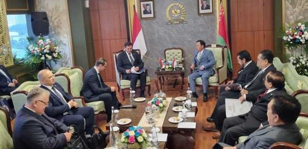 DPD RI dan Menlu Belarus Bahas Penguatan Kerja Sama Bilateral Lintas Sektor