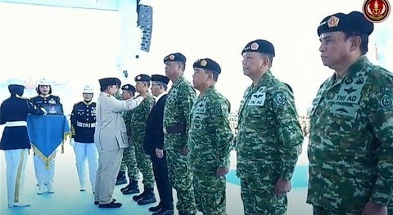 Prabowo Anugerahi Jenderal Kehormatan untuk Sjafrie hingga Ali Sadikin