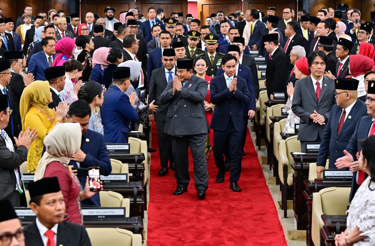 Wapres Hadiri Sidang Tahunan MPR dan Sidang Bersama DPR–DPD Tahun 2025