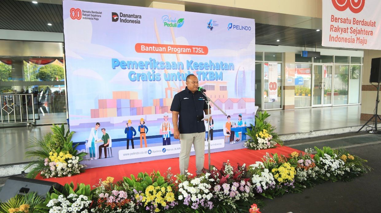 Prioritaskan Kesehatan Pekerja Pelabuhan, Pelindo Regional 3 Sub Regional Jawa Gelar Pemeriksaan Gratis untuk 300 Porter Tanjung Perak