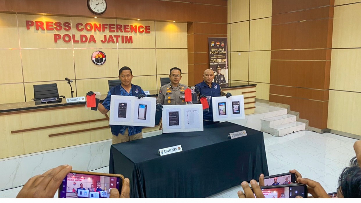 Polda Jatim Bongkar Pelaku Tindakan Asusila dan Pornografi Anak di Bawah Umur di Telegram