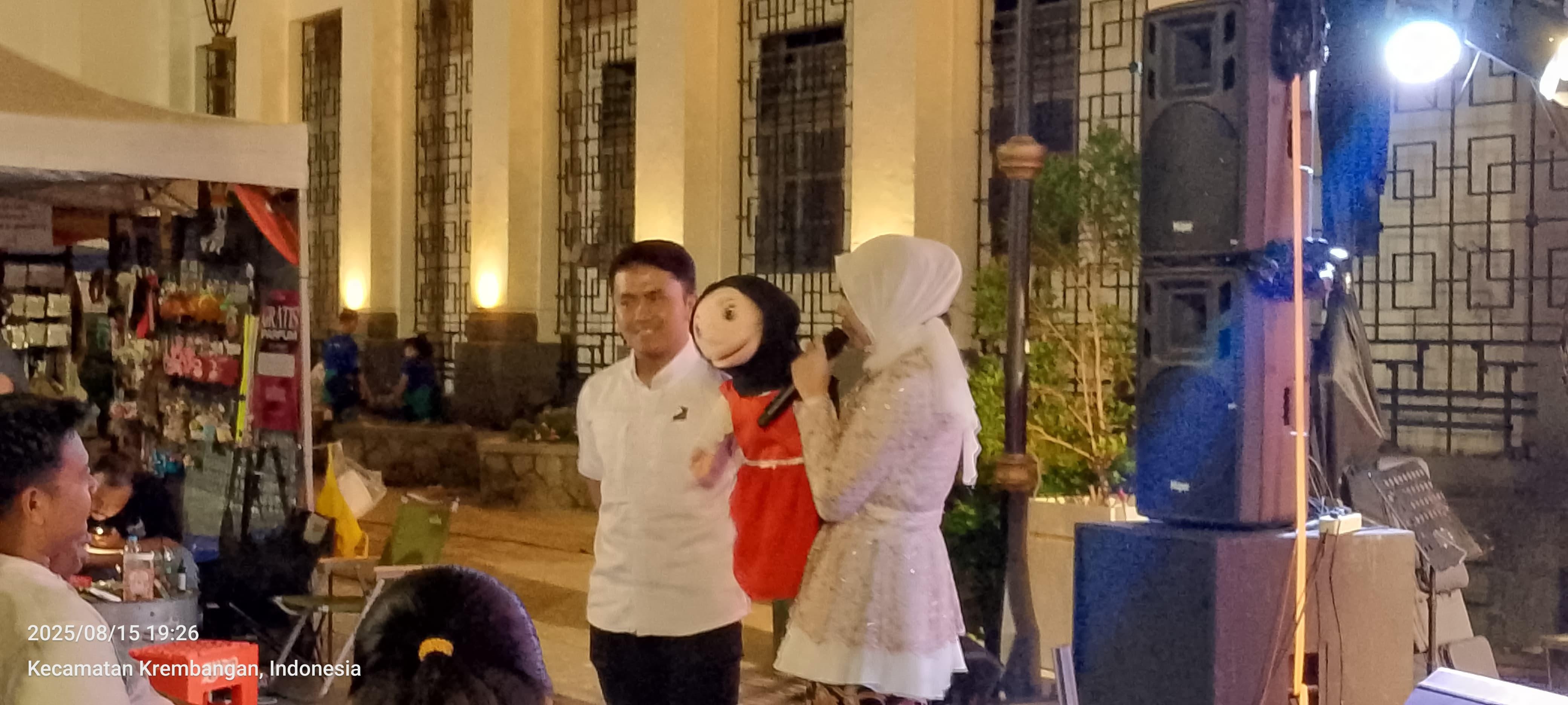 Sambut HUT ke-80 RI, Tidar Jatim Bagikan Bendera dan 600 Buku Anak