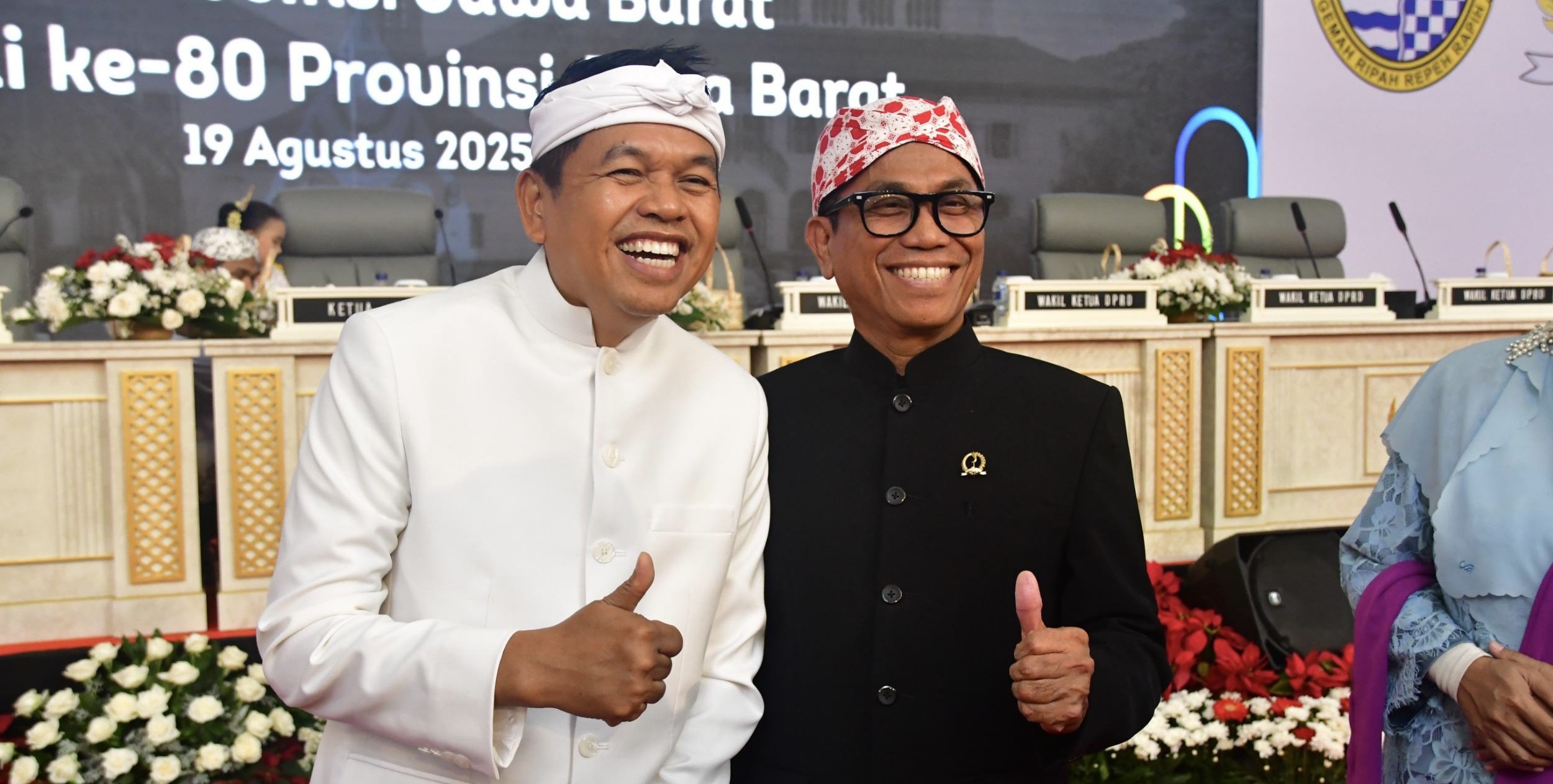 Hadiri Paripurna Milangkala ke-80, Kang Rachmat Tekankan Pentingnya Kesejahteraan Masyarakat