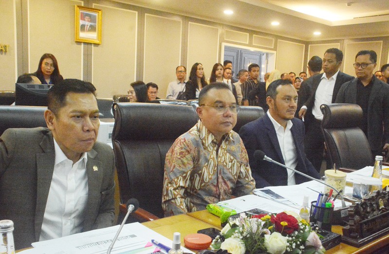 Komisi XIII DPR Rapat Konsultasi dengan Kementerian Hukum, Komisioner Lembaga Manajemen Kolektif Nasional  Bahas Royalti dab Perlindungan Hak Cipta