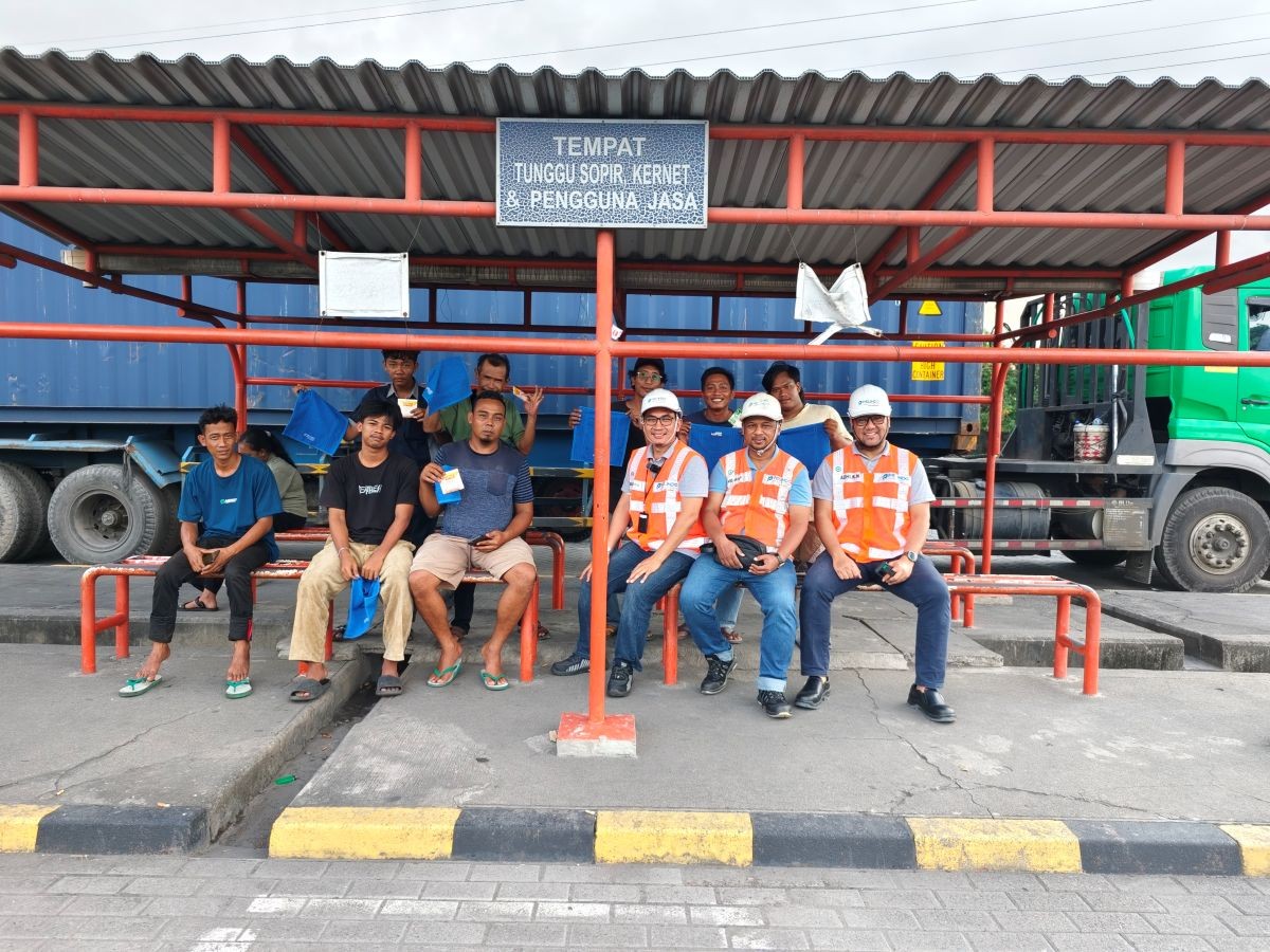Perkuat Budaya Tata Kelola, TPS Gelar Sosialisasi GCG bagi Pengemudi Truk