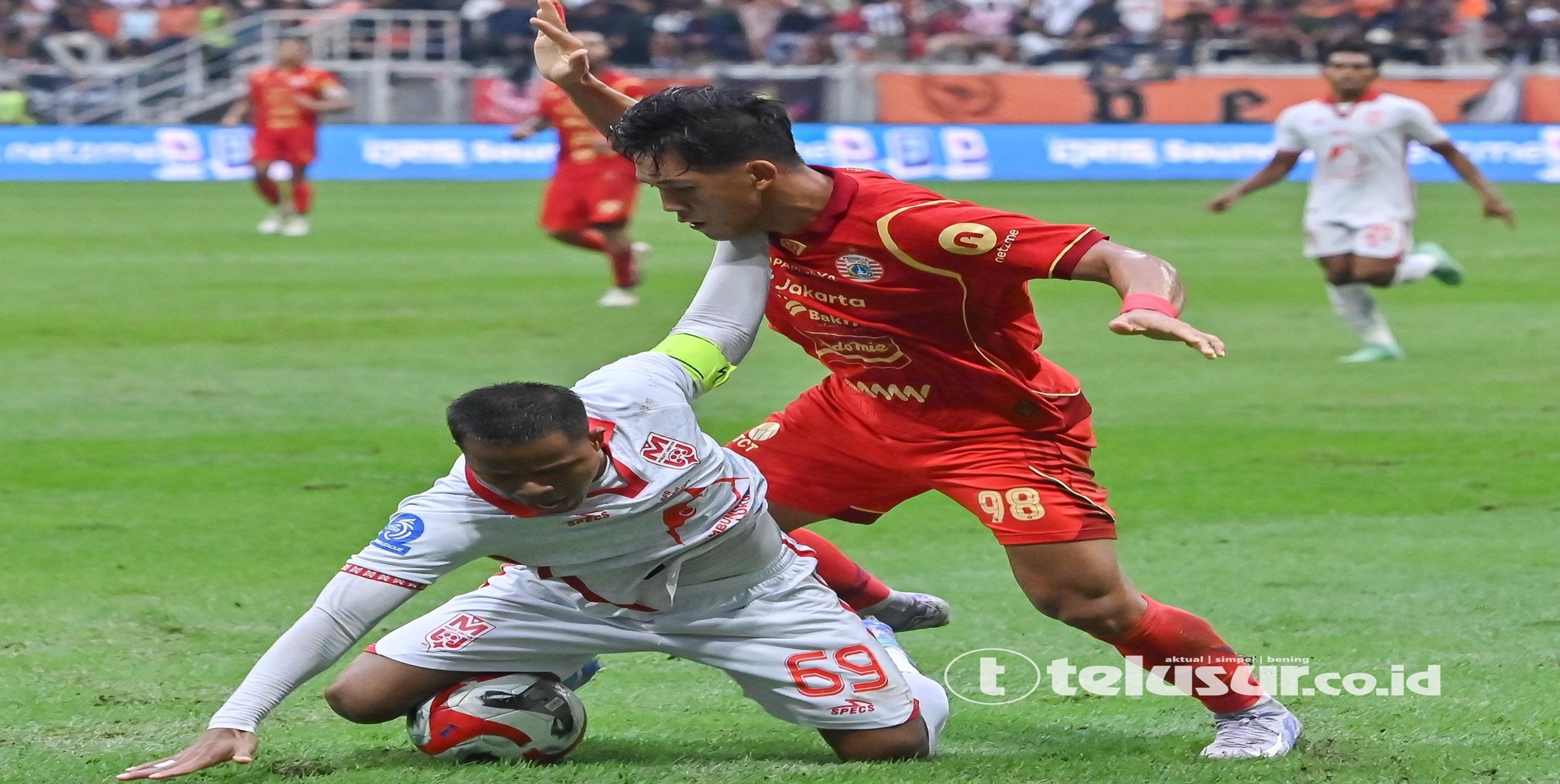 FOTO: Persija Gagal Raih Poin Penuh dari Malut United