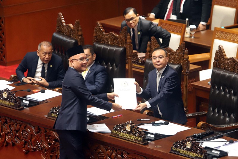 Pengesahan RUU Penyelenggaraan Ibadah Haji dan Umroh