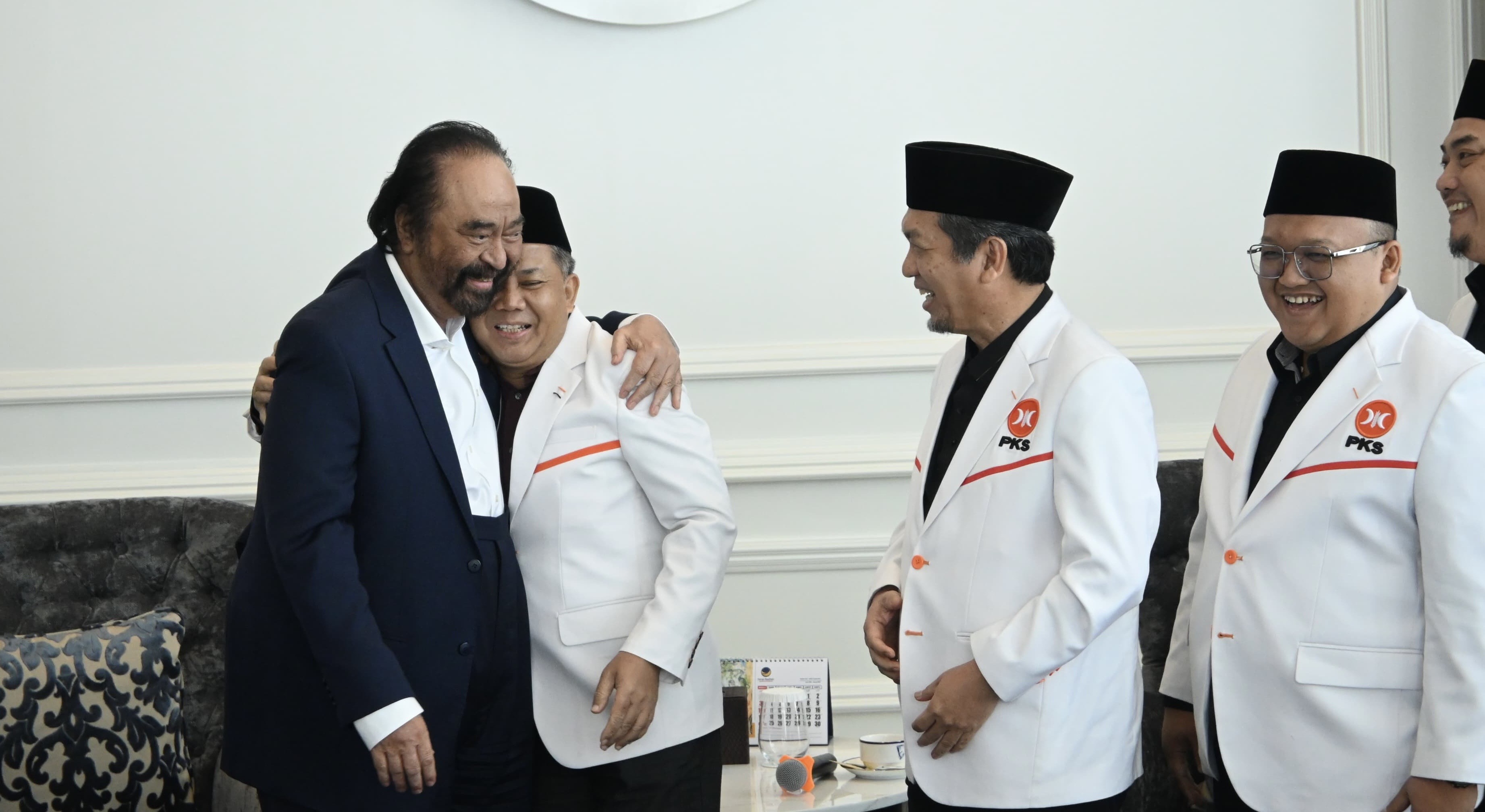 DPP PKS Temui Surya Paloh, Bahas Isu-isu Strategis