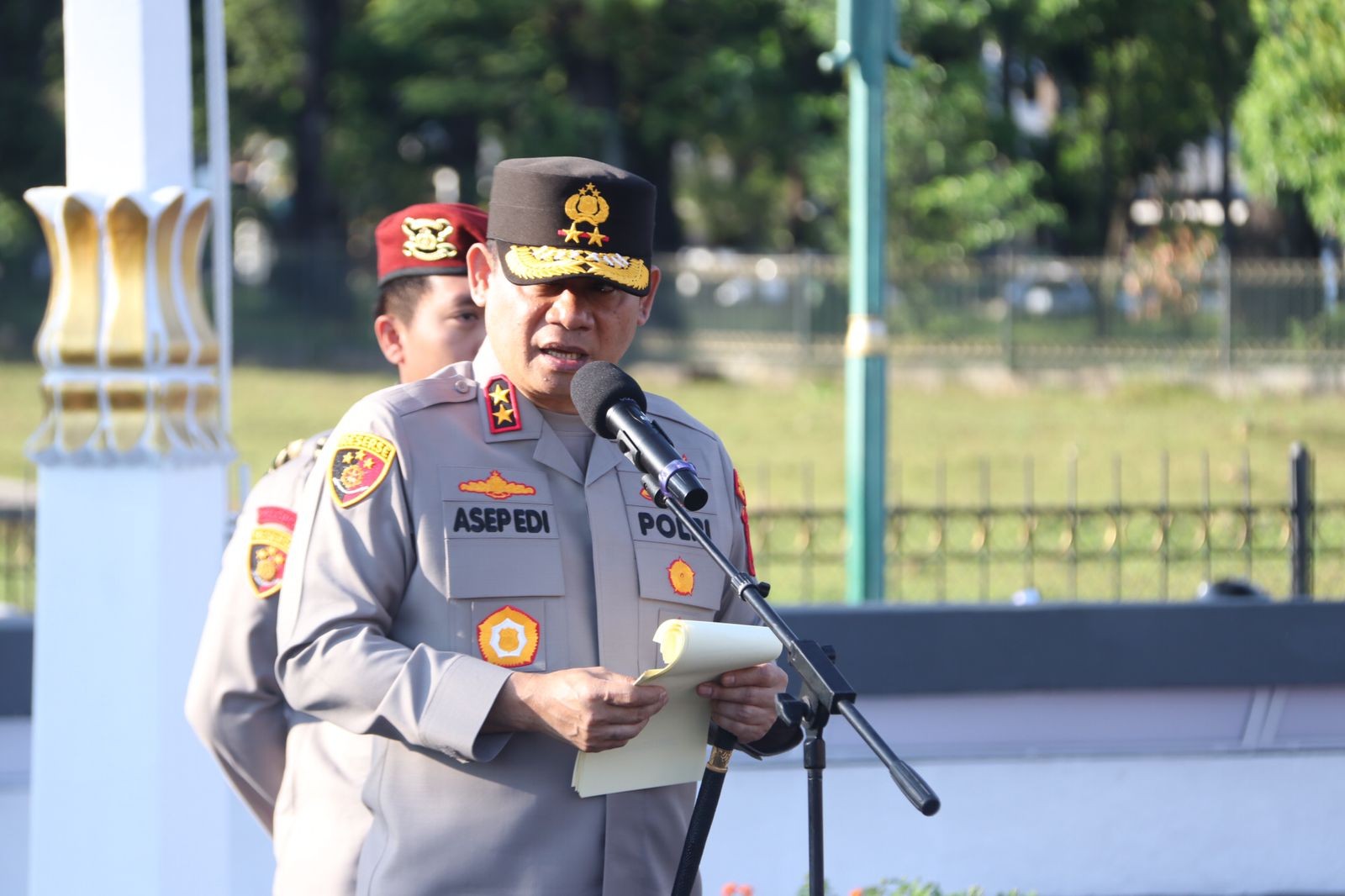 Kapolda Metro Tegaskan Tak Ada Senpi di Pengamanan Aksi Buruh