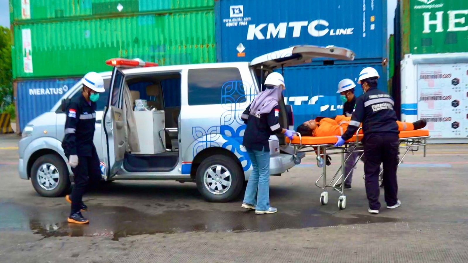 TPK Lamong Gelar Latihan ISPS Code, Simulasikan Serangan Siber dan Kebocoran Petikemas Berbahaya