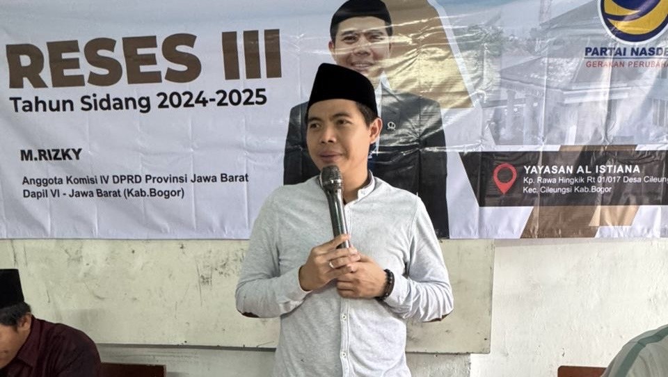 M Rizky: Rakerwil NasDem Jabar Siapkan Strategi Pemenangan 2029