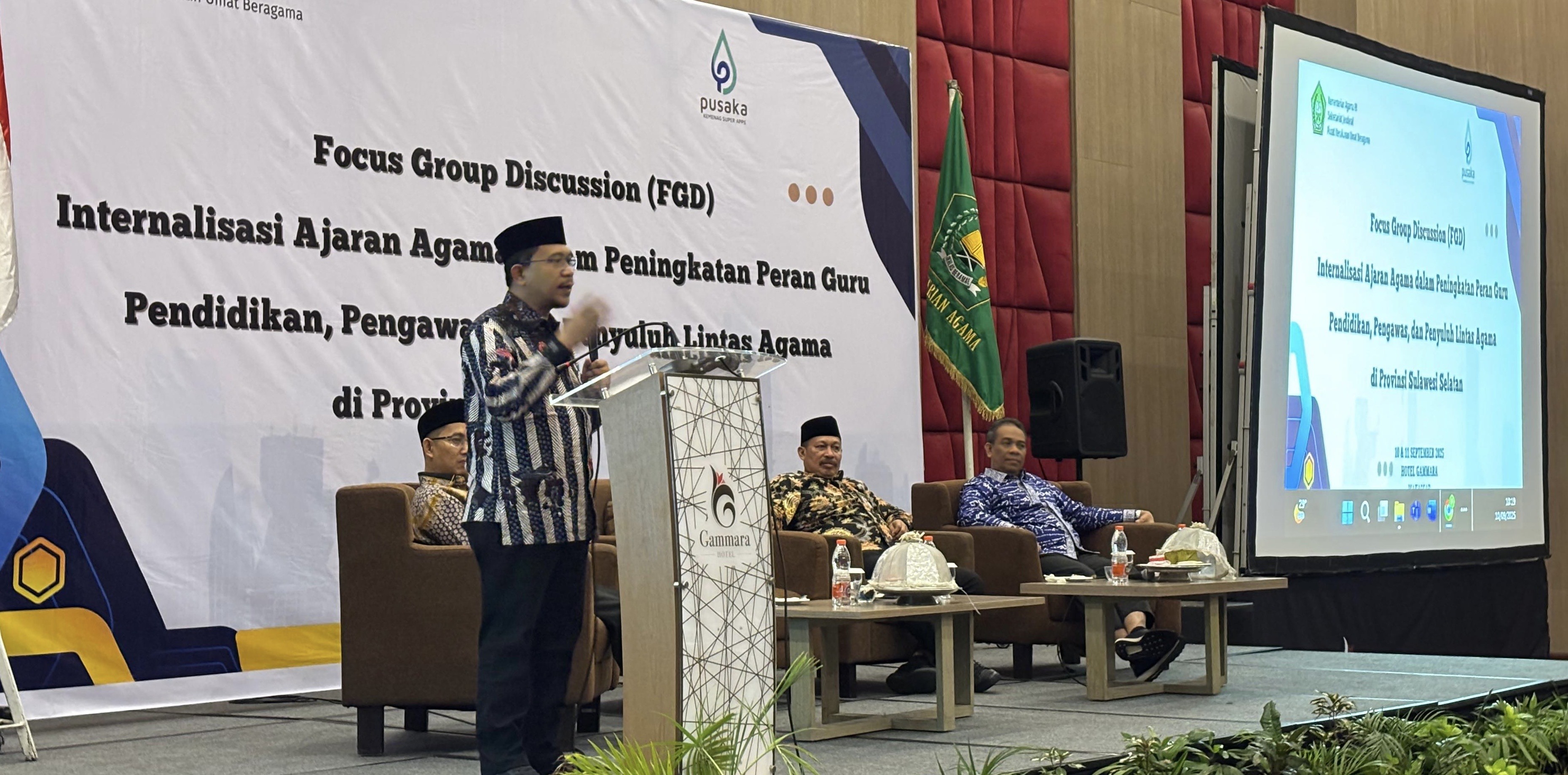 PKUB Kemenag Gelar Internalisasi Ajaran Agama di Makassar